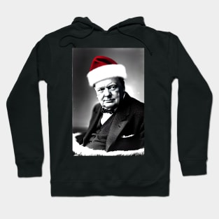 Santa Churchill (Celebrity Christmas) Hoodie